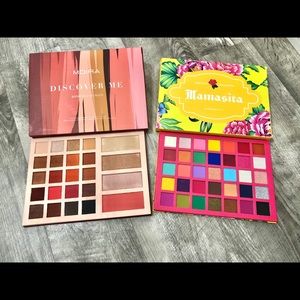 2 eyeshadow palettes
